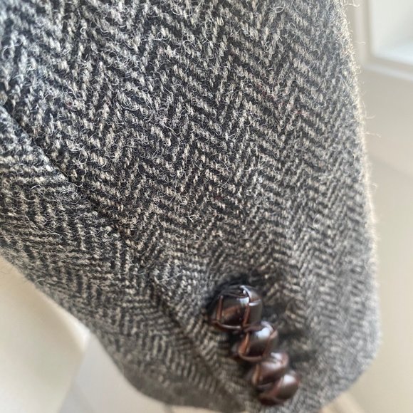 JCrew Wool Herringbone Blazer Size 2 Women's - Picture 4 of 5